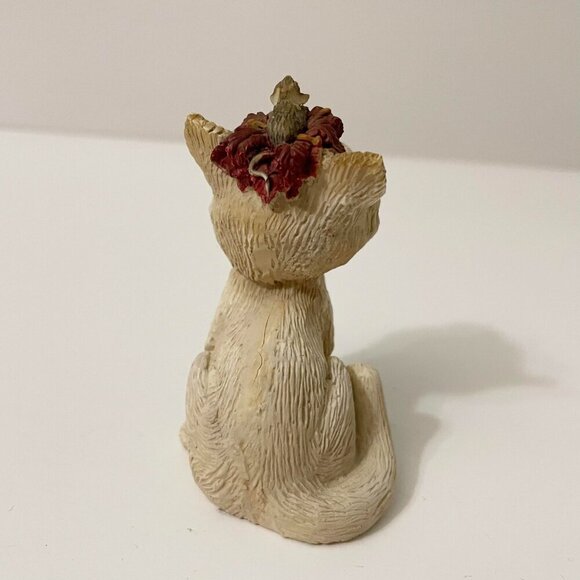 Vtg 1992 Kathy Wise Cats Kittens with Mouse Enesco Flaws - Picture 4 of 16